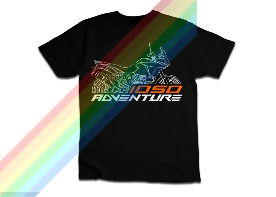 

2024 New summer Men T Shirt Casual KTMS 1050 Adventure T-shirt Motorcycle Graphic Summer Short Sleeves 100% Cotton S-3XL Cool