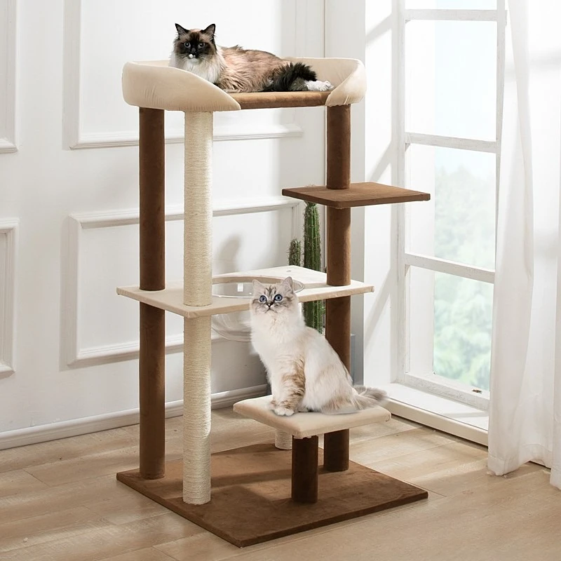 

Large bed cat nest integrated cat climbing frame, Japanese-style large, climbing sisal column
