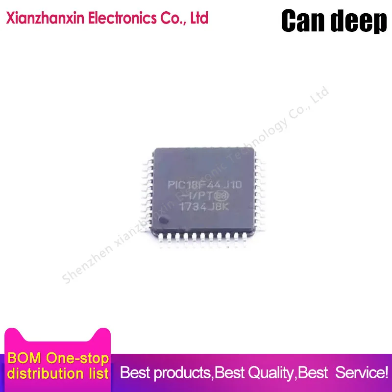 1~5pcs/lot PIC18F44J10-I/PT PIC18F44J10 TQFP44 8-bit microcontroller