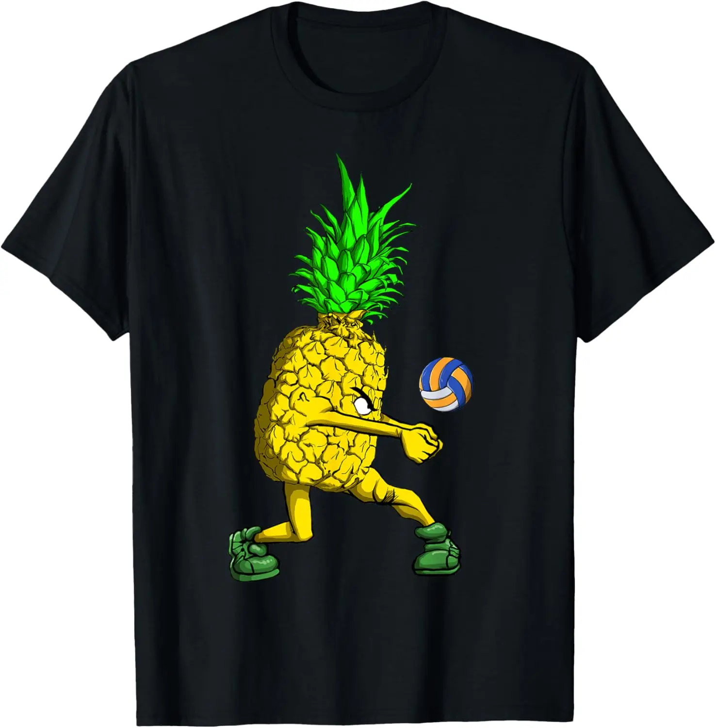 

Hawaiian Hawaiian Spike Fun for Beach Volleyball Fruit Pineapple T-Shirt
