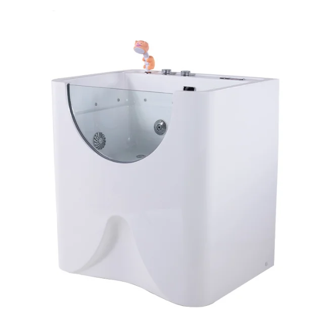 

PetFit Acrylic Pet Spa Bathtub Ozone Dog Spa Bath for Pet Grooming Salon Small to Medium Cats Dogs Washing Machine With