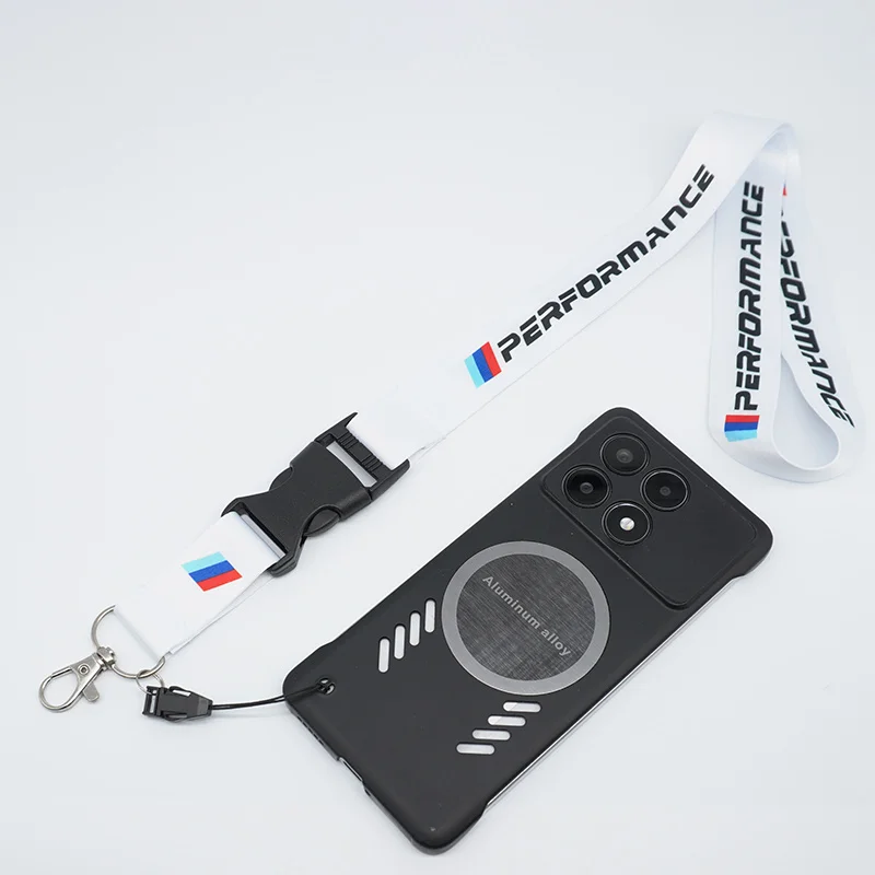 الحبل النايلون شعار السيارة المفاتيح بطاقة العمل معرف الهاتف الخليوي كيرينغ لسيارات BMW m الأداء e90 e60 e46 اكسسوارات السيارات التصميم