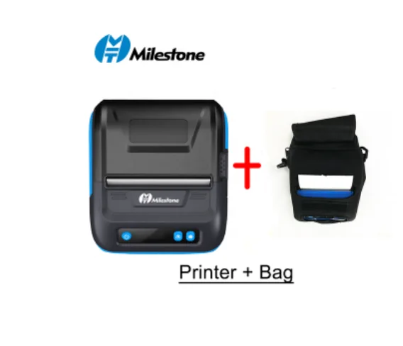 MHT-P29L Portable 80mm 2in1 Thermal Label Printer Thermal Receipt Barcode Printer Sticker Printer handheld Thermal Receipt
