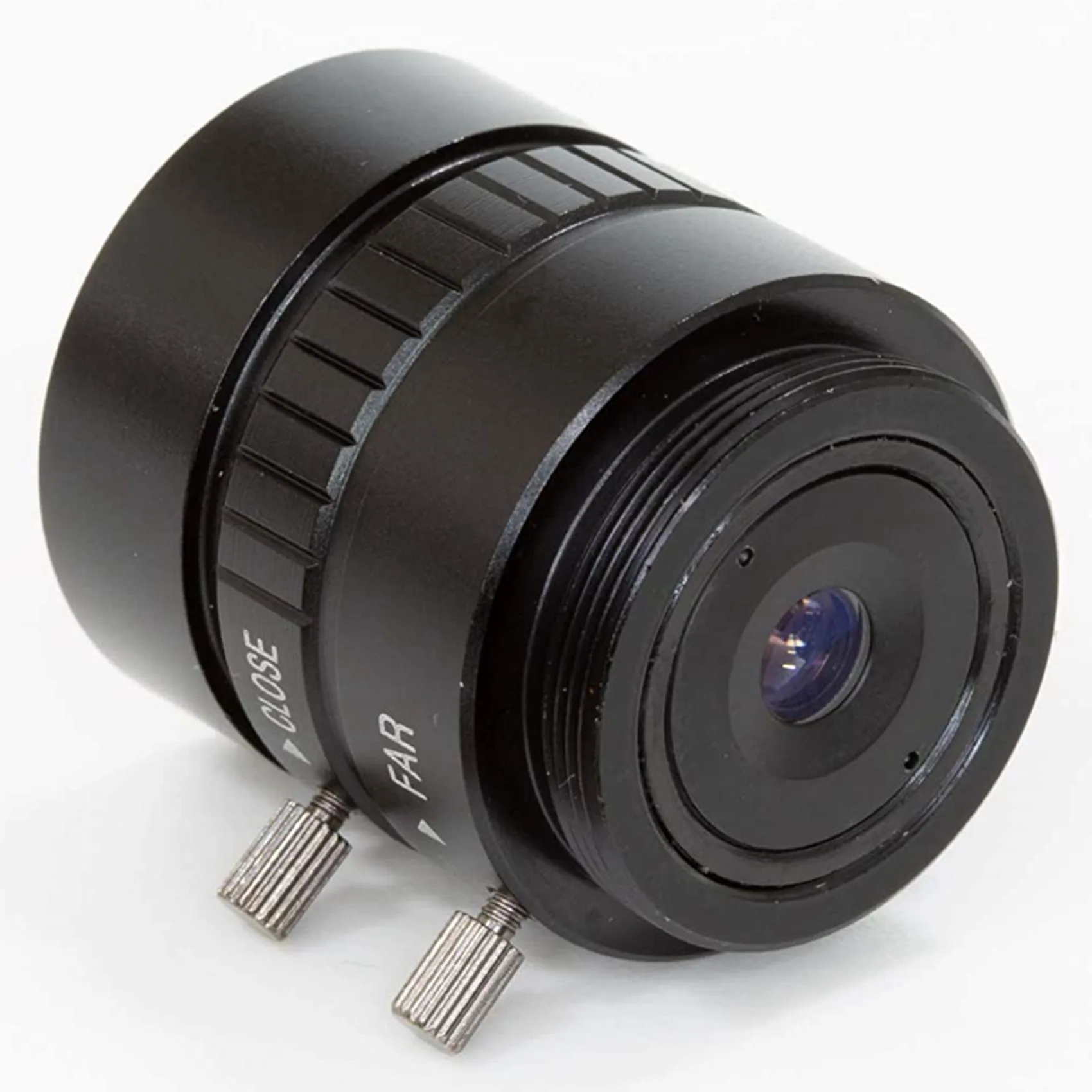 CS-Mount Lens for Raspberry Pi HQ Camera, 12mm Focal Length with Manual Focus and Adjustable Aperture