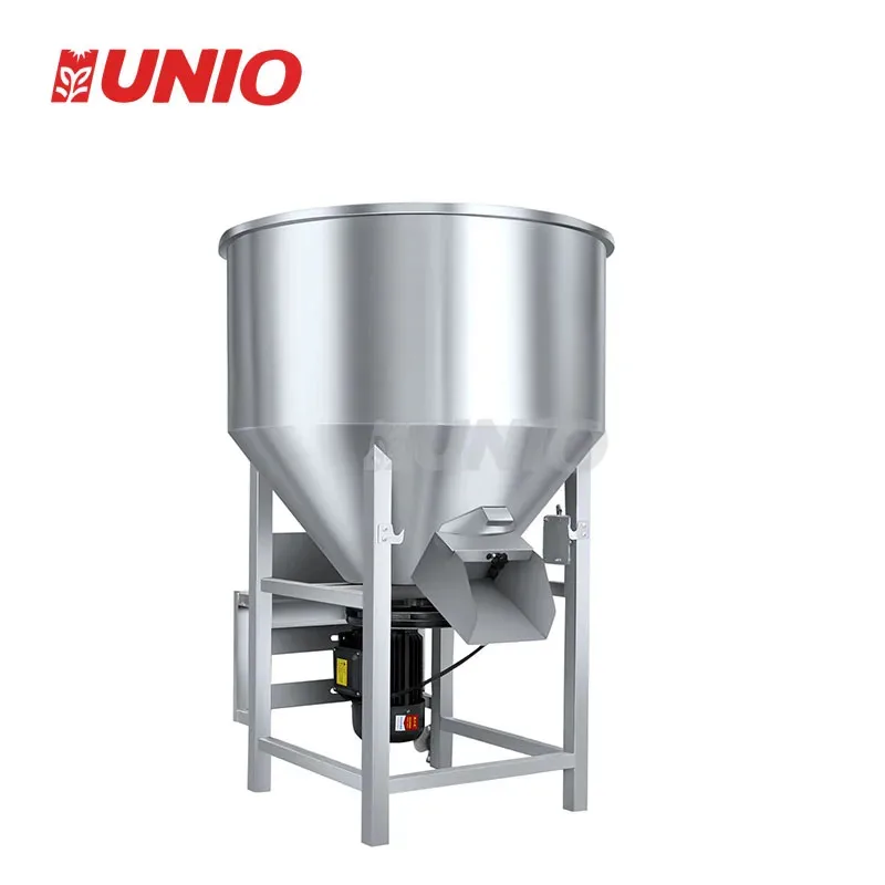 Professional Sales Multifunctional Stainless Steel Feed Pellet Poultry Feeding Mixer Grain Grinder Machine Price For Sale