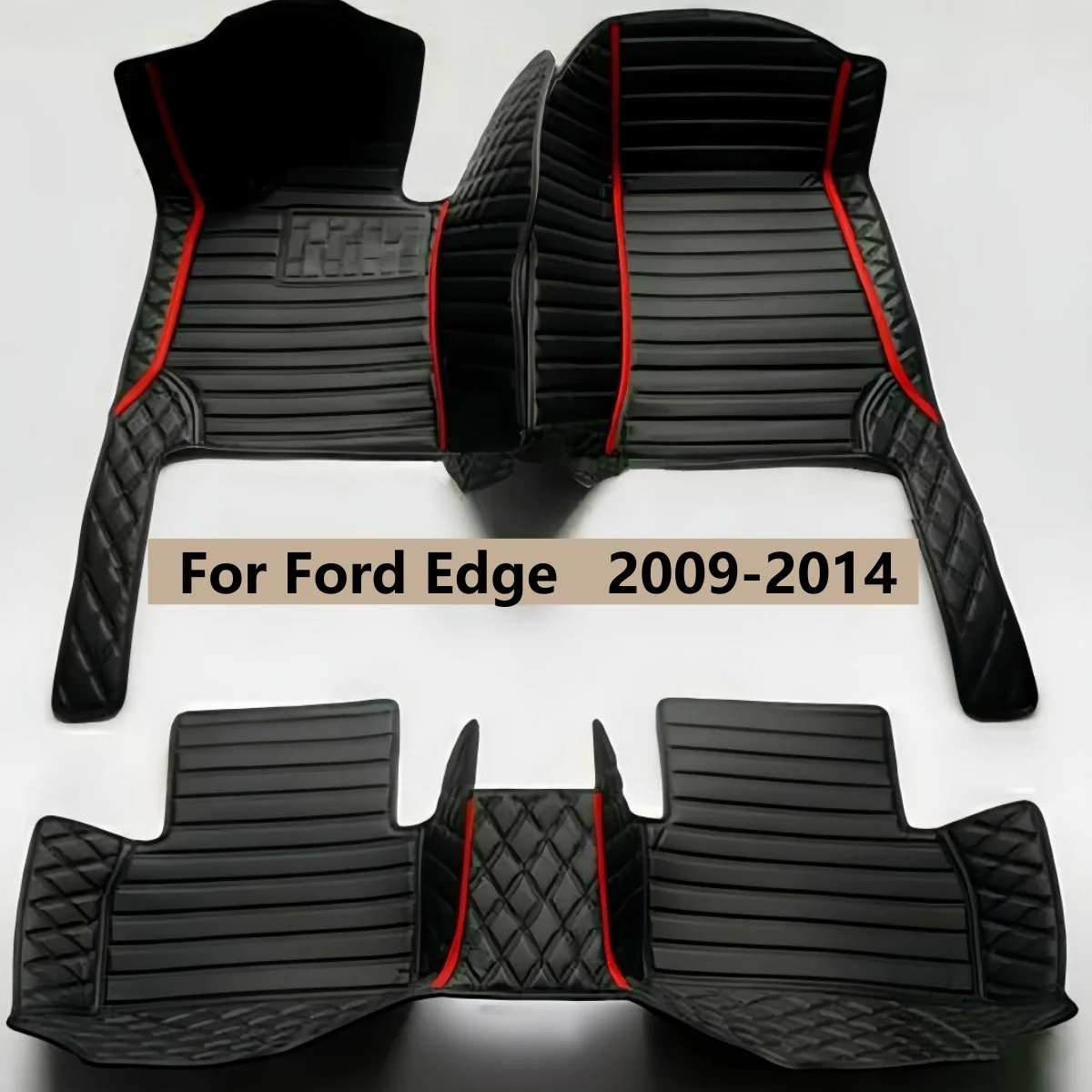 

Car Floor Mats For Ford Edge 2009 2010 2011 2012 2013 2014 Carpets Leather Mat Durable Rugs Anti Dirty Pad Set