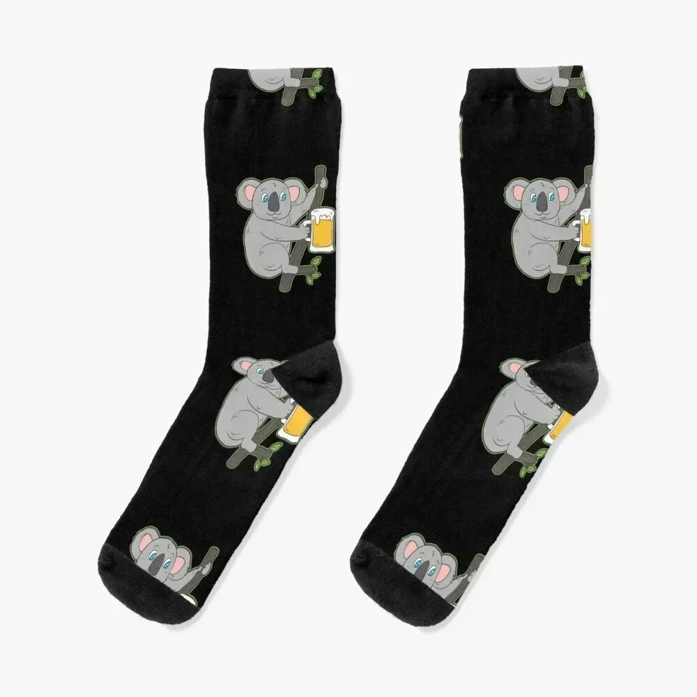 

Koalafied To Party Koala Animal Lover Gift Socks retro Thermal man winter floor FASHION Socks For Man Women's