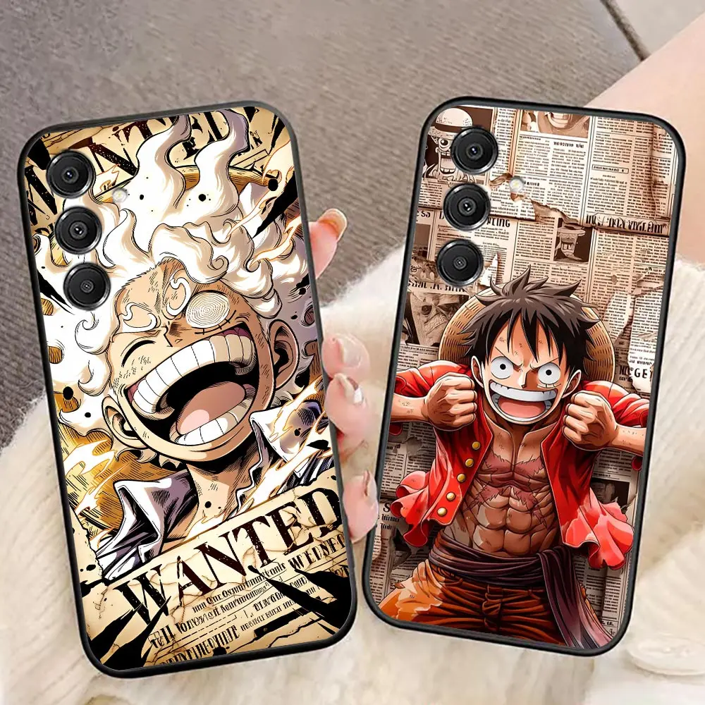 Phone Case For Samsung A14 A15 A16 A17 A22 A23 A26 A32 A36 A37 A51 A53 A54 A55 A56 A57 A72 A73 Cover Gear 5 Luffy O-One P-Piece