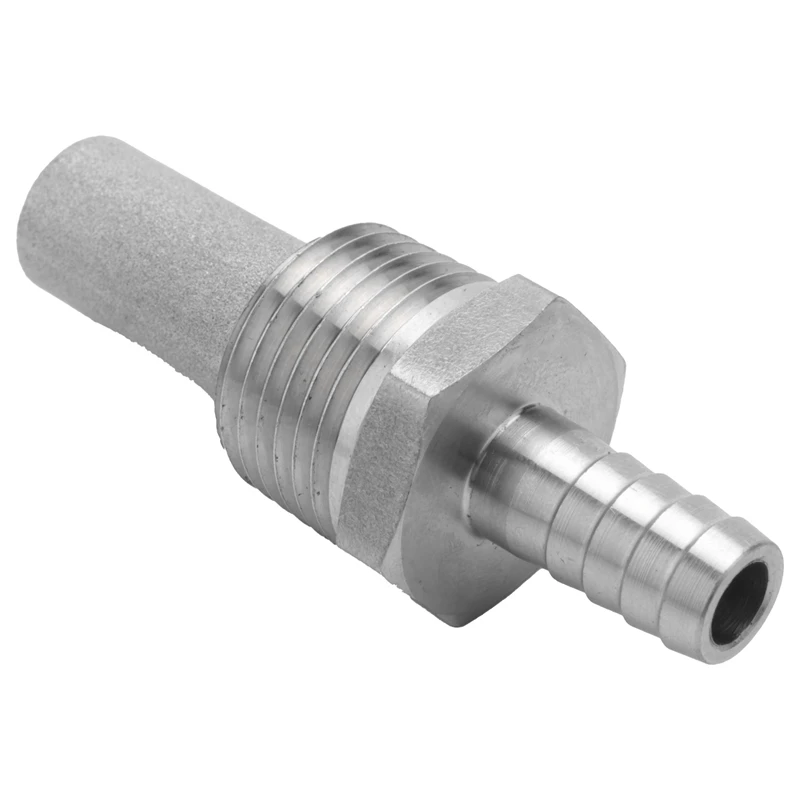 Pietra di aerazione della pietra di diffusione dell'ossigenazione in linea della produzione di birra domestica 1/2 Npt pietra di carbonatazione