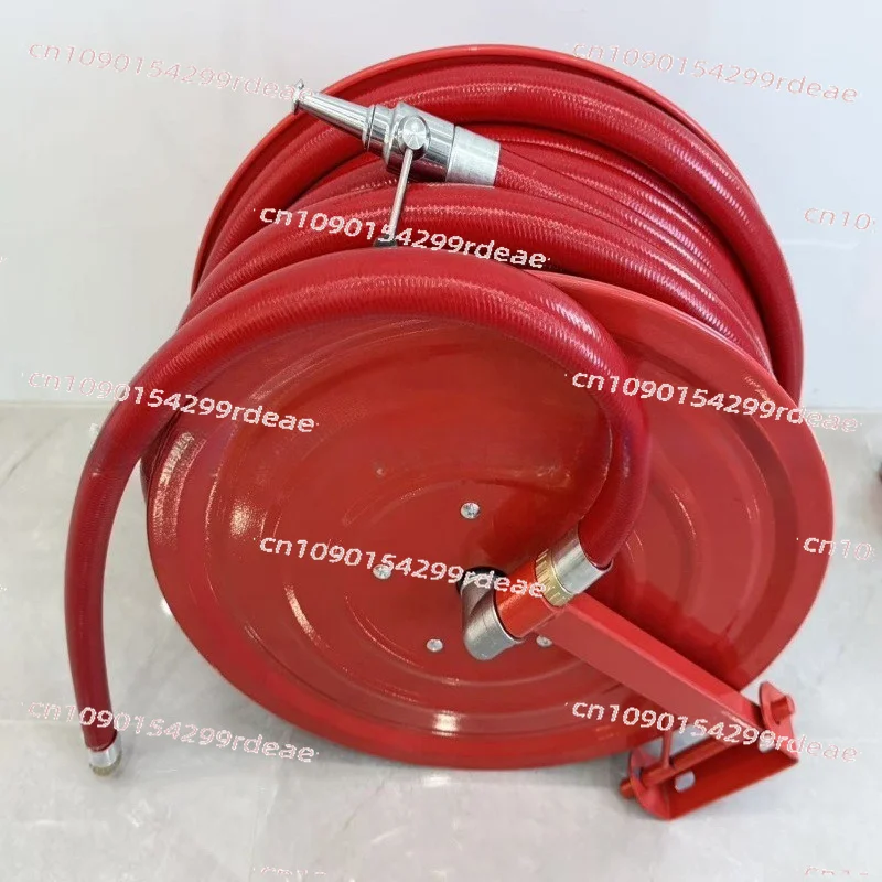 Foreign fire reel DN25 European standard EN671 manual swing reel 1 inch