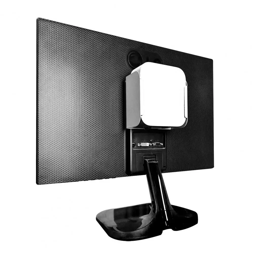 Sturdy Mini 4 Bracket 4 Wall Mount Bracket with Anti-slip Padding for under Desk or Behind Monitor Space-saving Holder for Mini