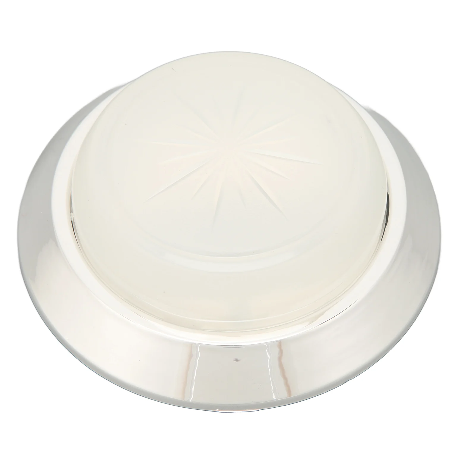 Round Dome Light Base and Lens 8732777 for Chevy Nova Impala Camaro Chevelle 1971-1981 OEM Replacement Interior Roof Dome Lamp A