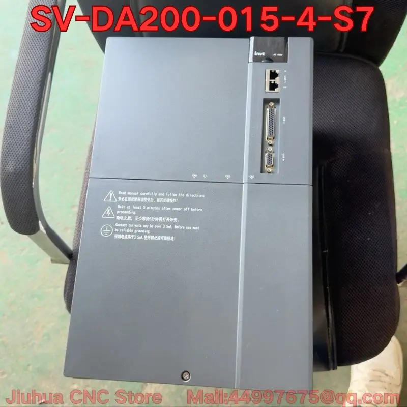 

Second-hand SV-DA200-015-4-S7 servo drive function test is normal