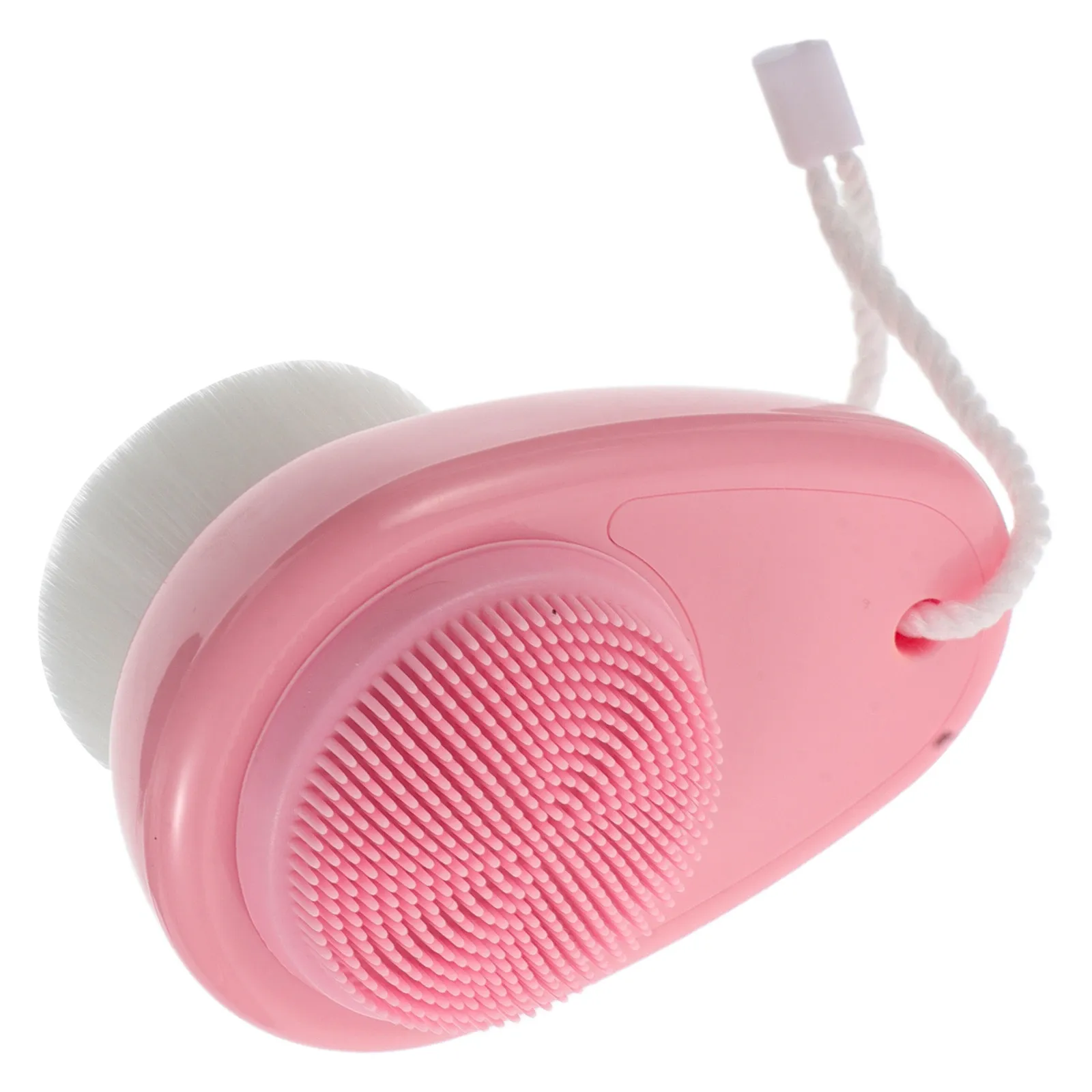 Escova Facial Manual de Silicone Dupla Face para Limpeza Profunda, Esfoliação e Massagem para Homens e Mulheres - Portátil para Cuidados com a Pele