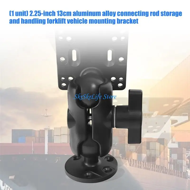 E65E Side Knob Display Holder for 2.25Inch Ball Mount and Vehicle Screens