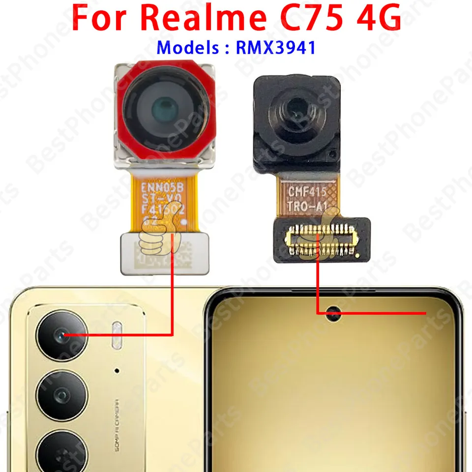 ExtKry 2 Pezzi Vetro Fotocamera per Realme C75 4G/ Realme 14x 5G | Qualità originale vetro fotocamera lente fotocamera camera glass sostituzione lente posteriore con kit riparazione ExtKry 2 Pezzi Vetro Fotocamera per Realme C75 4G/ Realme 14x 5G | Qualità originale vetro fotocamera lente fotocamera camera glass sostituzione lente posteriore con kit riparazione
