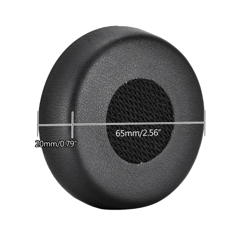 ยืดหยุ่นแผ่นรองหูฟังสำหรับ Evolve 75 75 + หูฟังตัดเสียงรบกวนหูฟังหนัง Ear Pads แขน Earcups