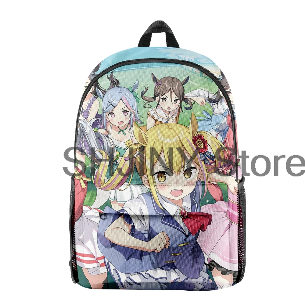 Henjin no Salad Bowl Anime Backpack Student School Bag Hip-hop Daypack Cosplay Zipper Traval Bag Harajuku Bag