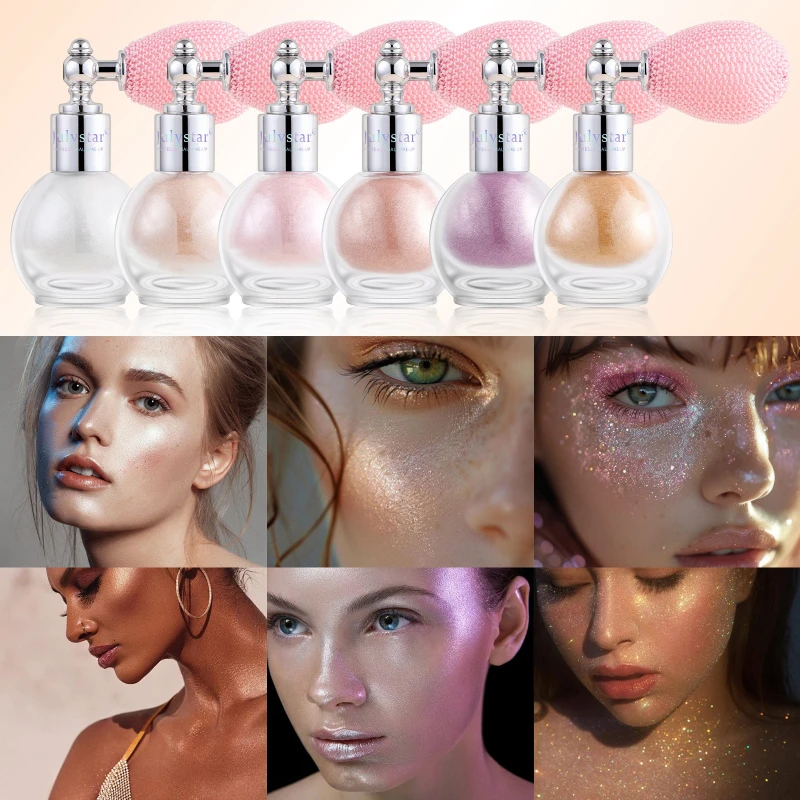 

Facial Grooming Fine Flash Brightening Highlight Liquid Long-lasting Sweat-proof Stage Makeup Flash Body Highlight Spray