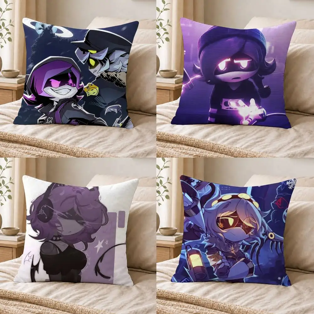 Cyn M-Murder Drones-s  Double-sided Printed Square Decorative Cushion Cover for Sofa Living Room Home Decor