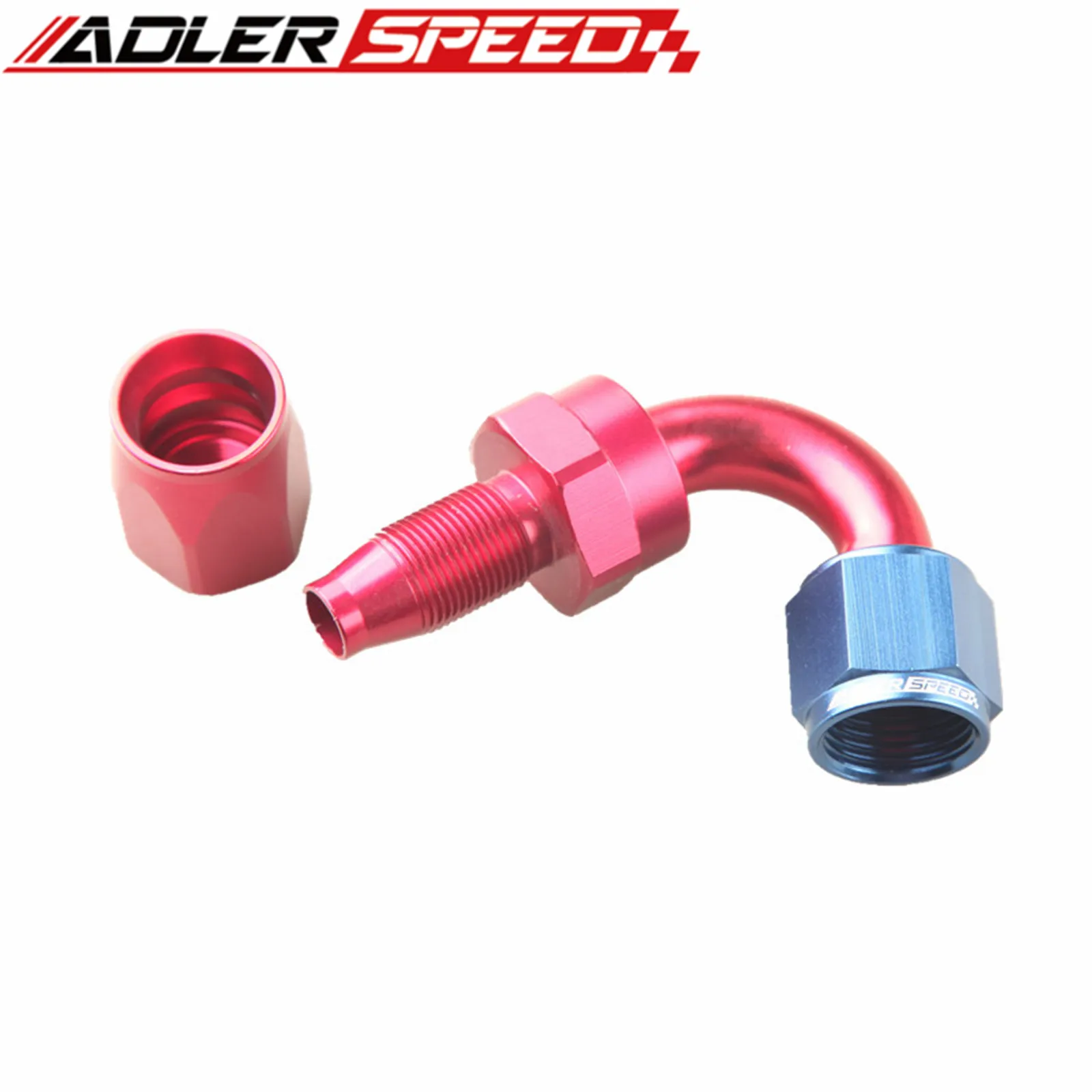 Universal AN6 AN8 AN10 AN12  120Degree Oil Fuel Swivel Hose End Fitting Oil Hose End Adaptor Kit