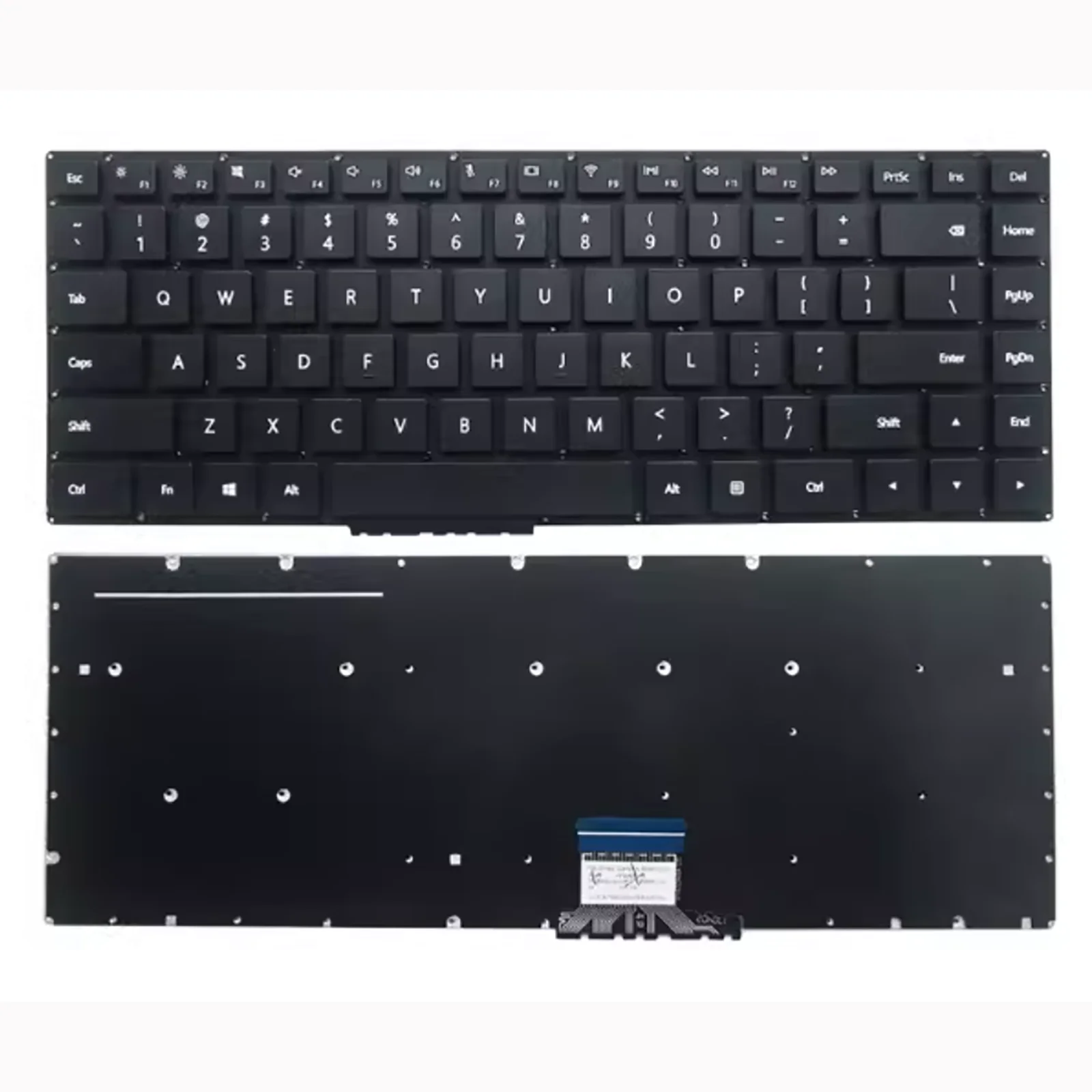 

US Layout for Huawei MateBook Mrc-W50 Mrc-W50R Mrc-W10R/W60/W60R/W00/WX0 Mrc-W10R PL-W19 PL-W09 PL-W29 /W00/W60 Laptop Keyboard