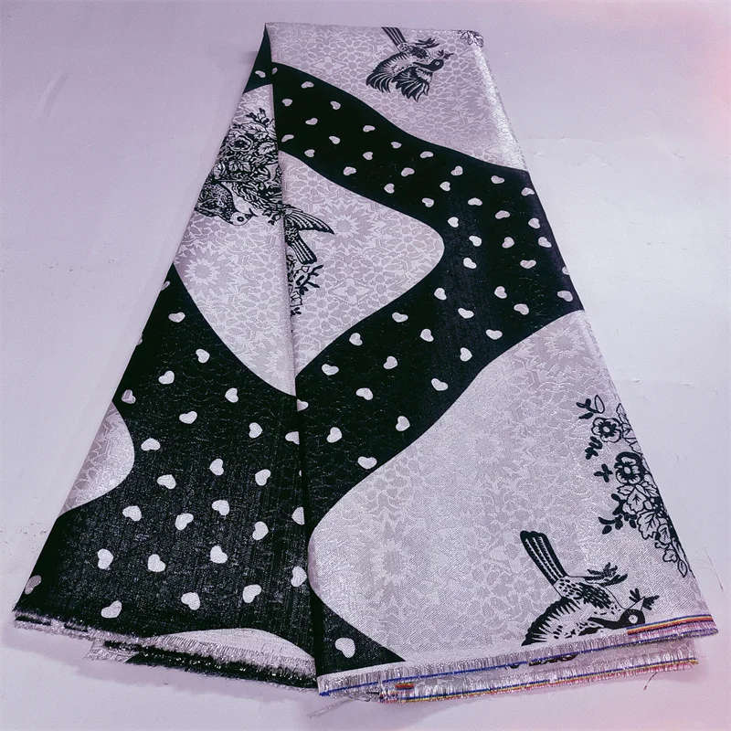 قماش دانتيل جاكار أفريقي مزركش ، فستان ذاتي الصنع ، طلاء نيجيري ، قماش خياطة للحفلات ، جودة عالية ،