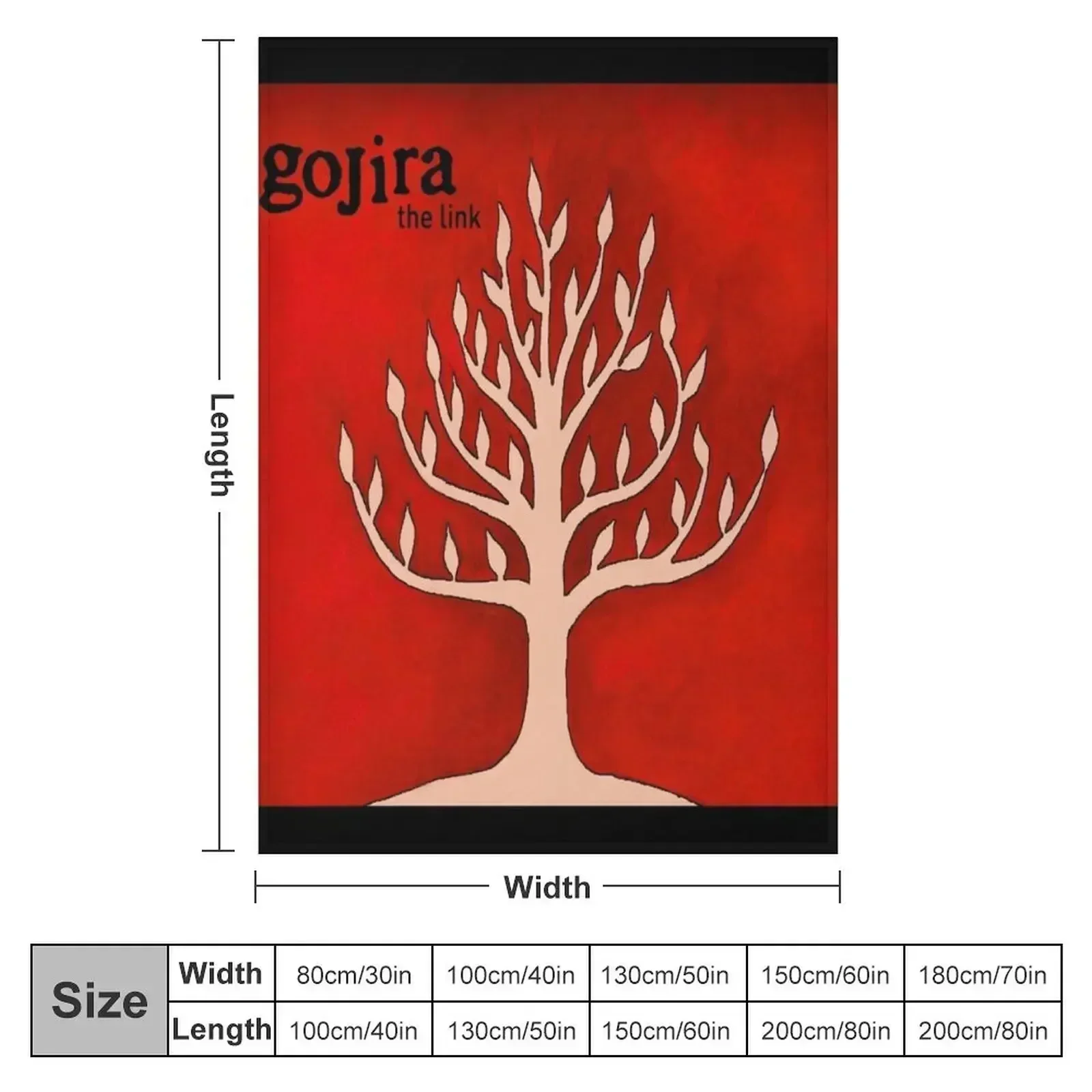Gojira the link Throw Blanket couch cozy soft plush fuzzy picnic outdoor blanket
