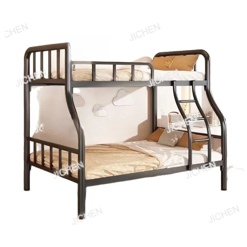 

Верхние и нижние двухъярусные кровати Верхнее и нижнее двухъярусное железо Верхние и нижние кровати Кровать с железным каркасом Кованое железо утолщенное высокое