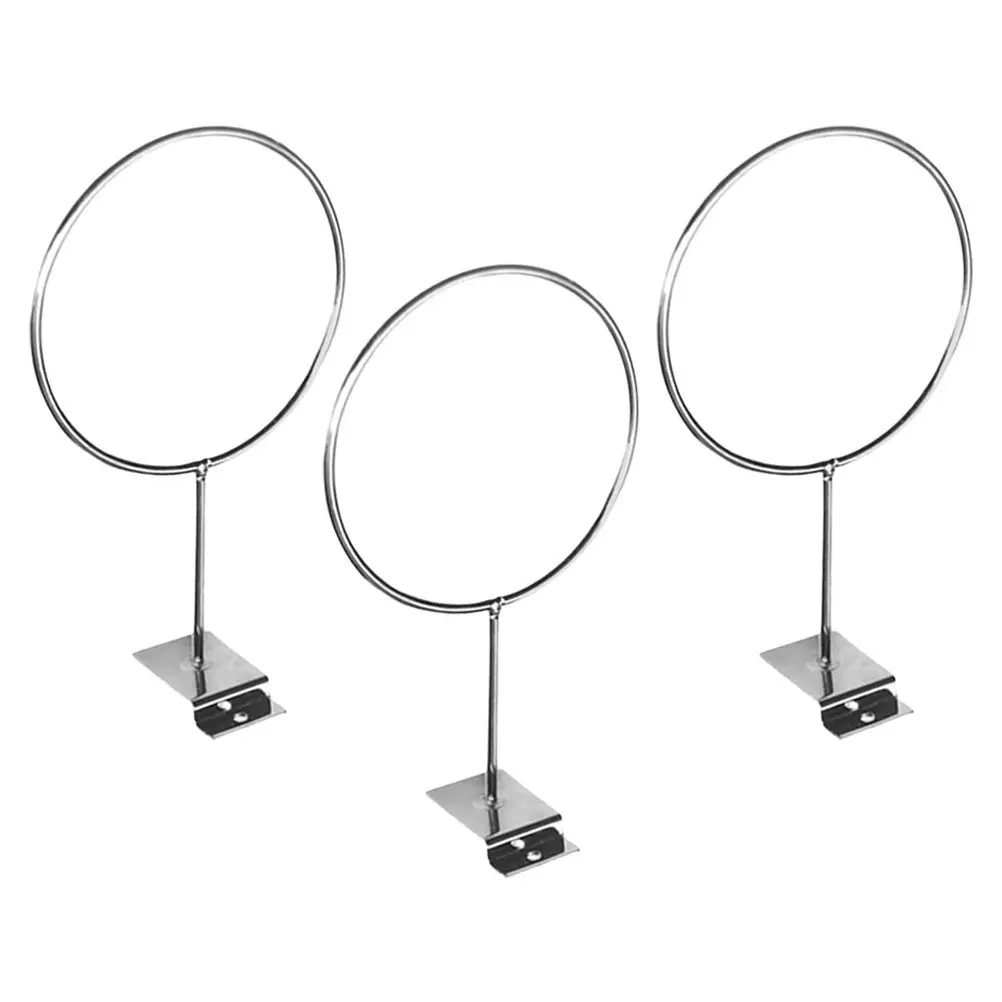 

Настенная подставка для мячей (3 шт.), железная стойка для демонстрации баскетбольных, футбольных и волейбольных мячей, органайзер для спортивных мячей