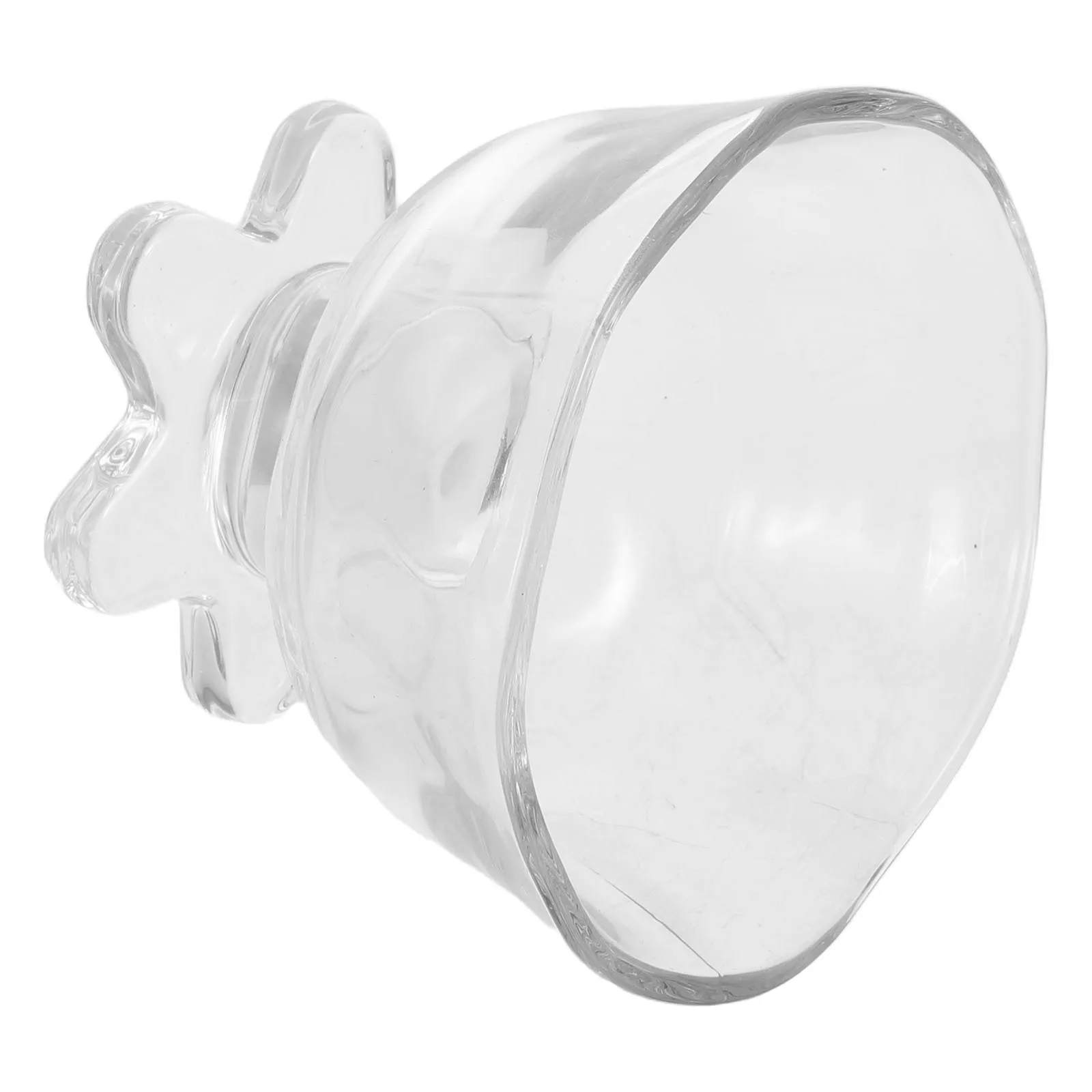 

Footed Glass Dessert Cup 240ml Transparent Bowl for Ice Cream Smoothie Pudding Party Home Cafe Use Elegant Design