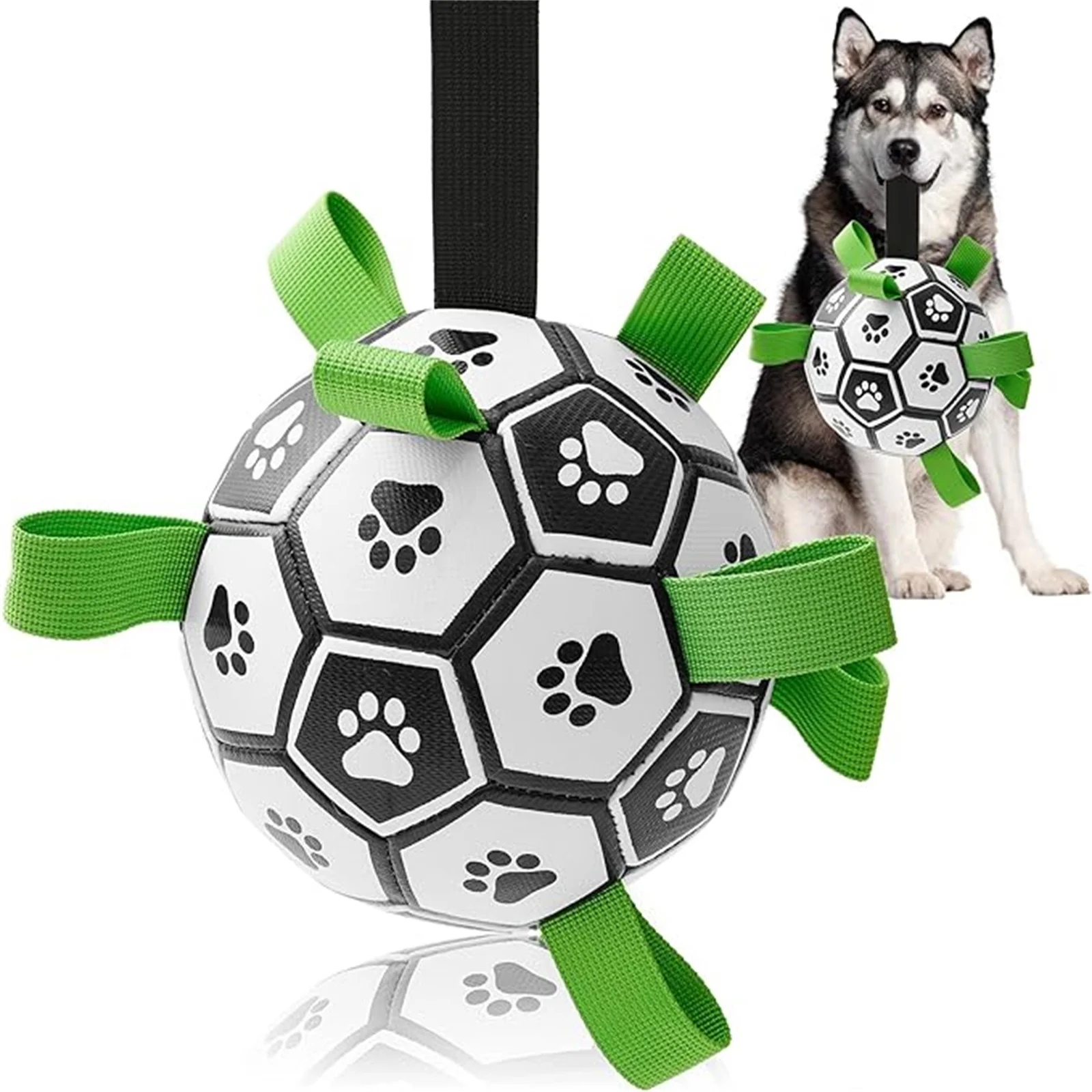 Interactive Dog Toys For Tug Of War Superbowl Football Party Decorations Favor Water Toy Durable Dog Balls