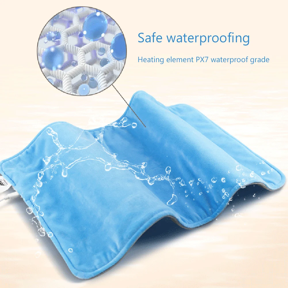 Coussin chauffant enfichable USB, solide, polyvalent, lavable, taille, jambe initiée