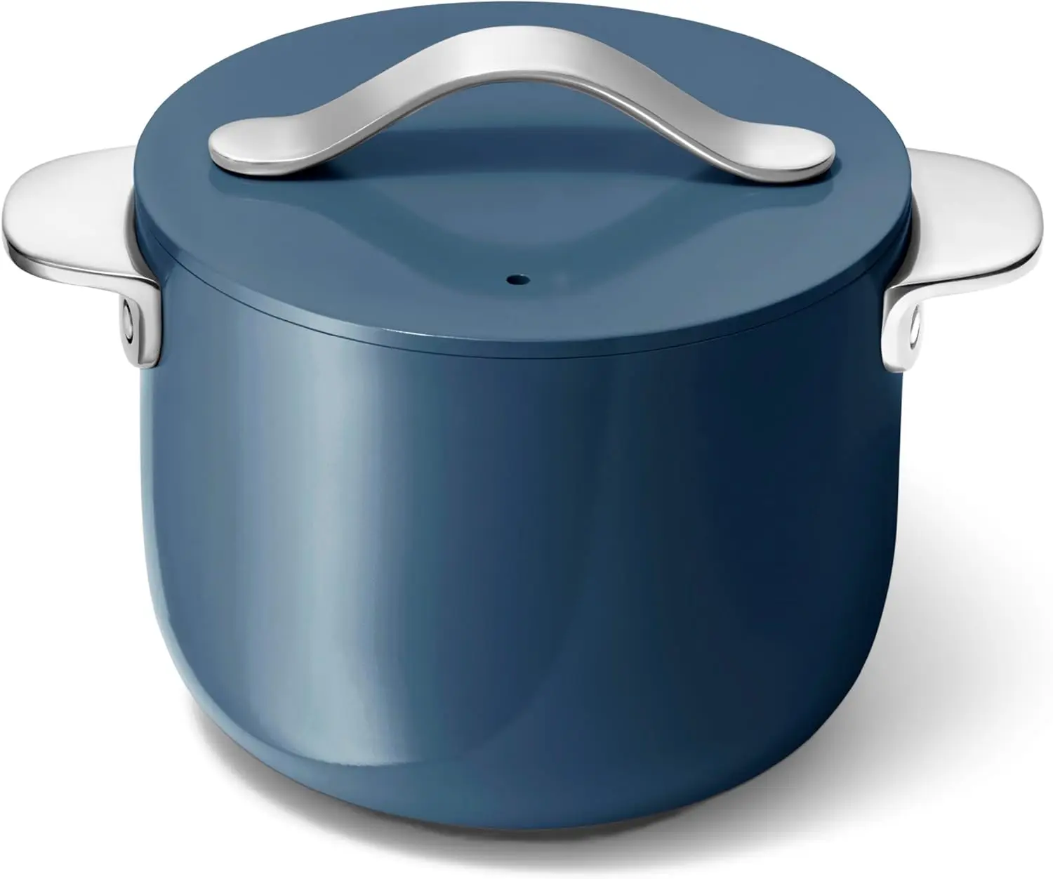 

2 Qt Ceramic Coated Pot - Free From Forever Chemicals - Perfect for Rice, Grains, or Sauces - Navy