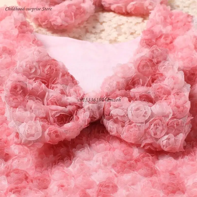 Elegant & Newborn Photography Costume Set Stylish & Romance Newborn Photography Attire for Little Girls Gift Dropship