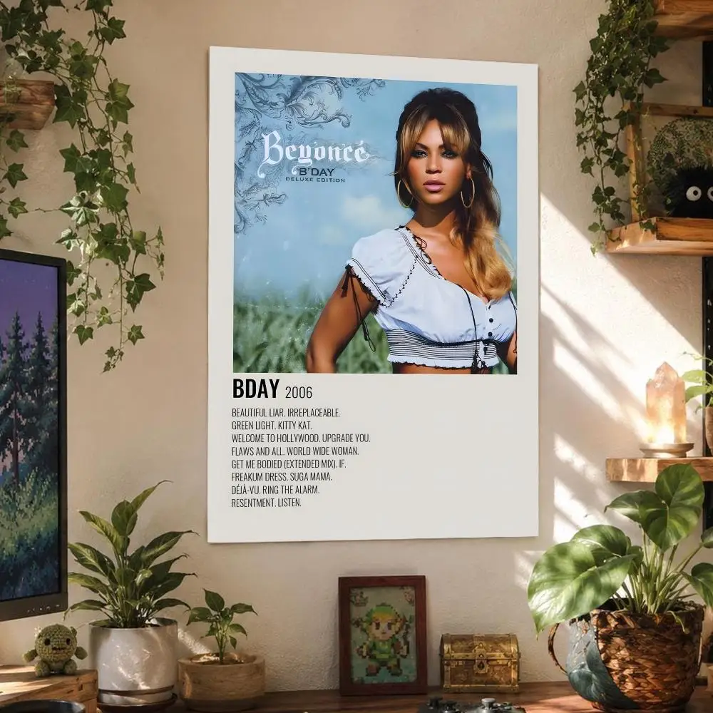 Music Indie Lizzy McAlpine Poster Wall Art Poster Waterproof PP Print Peel And Stick Removable Self Adhesive Home Decor