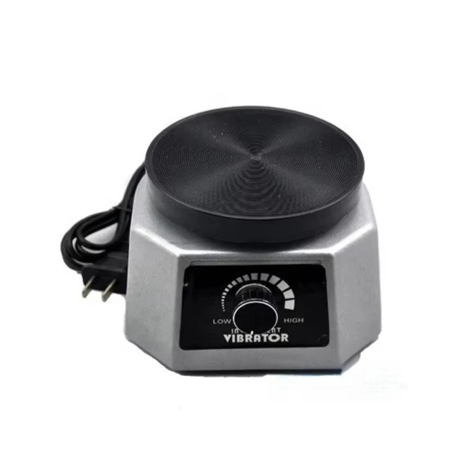 Professional Mini Lab Vibrator Lab Equipment Round Plaster Vibrator Machine