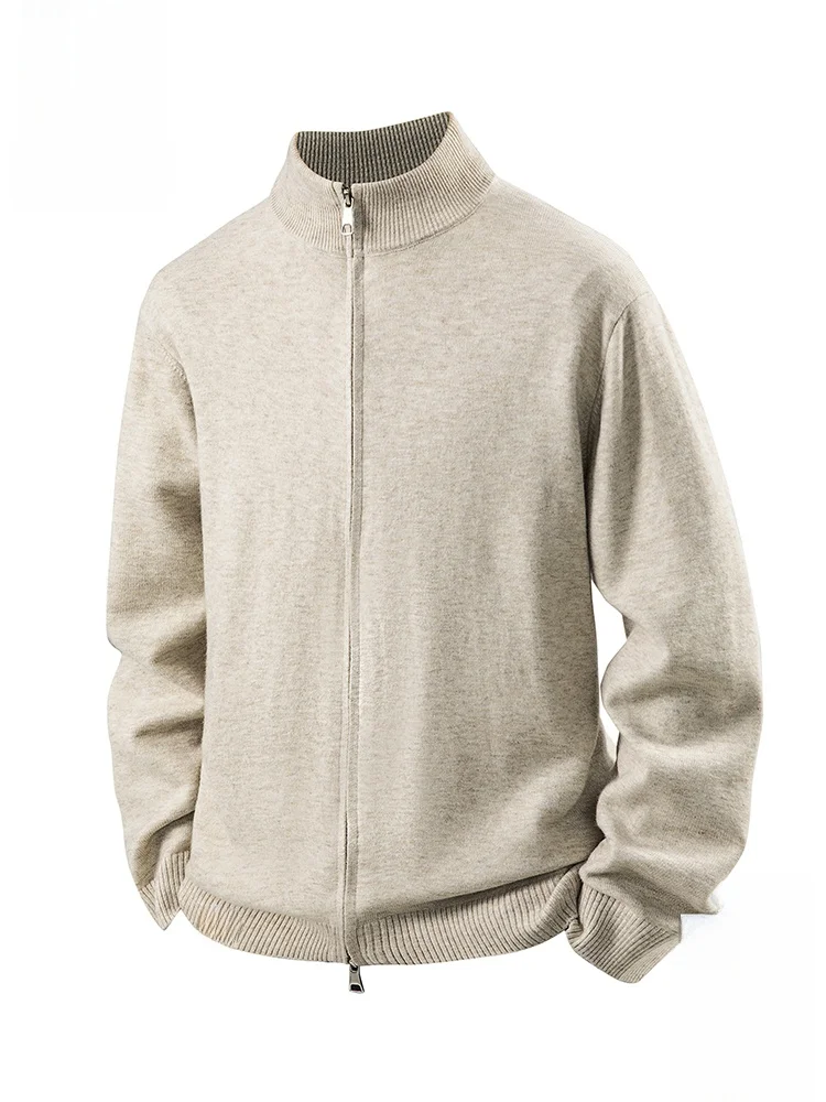 

PaulFrank Men's Casual Knitted Open Cardigan Warm Loose Fit Autumn New Sle Comfortable Polyester Blend Long Sve Sweater