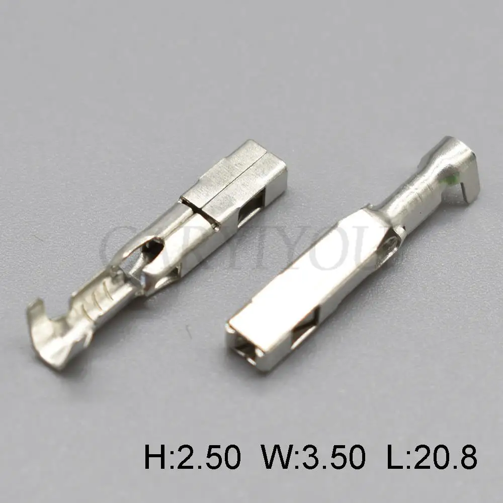 50 قطعة 1.5 مللي متر 211CC2S1120 كوبر الكهربائية تجعيد محطة لصق دبابيس للسيارات FCI تايكو دلفي موصل 211CC2S1160P #2