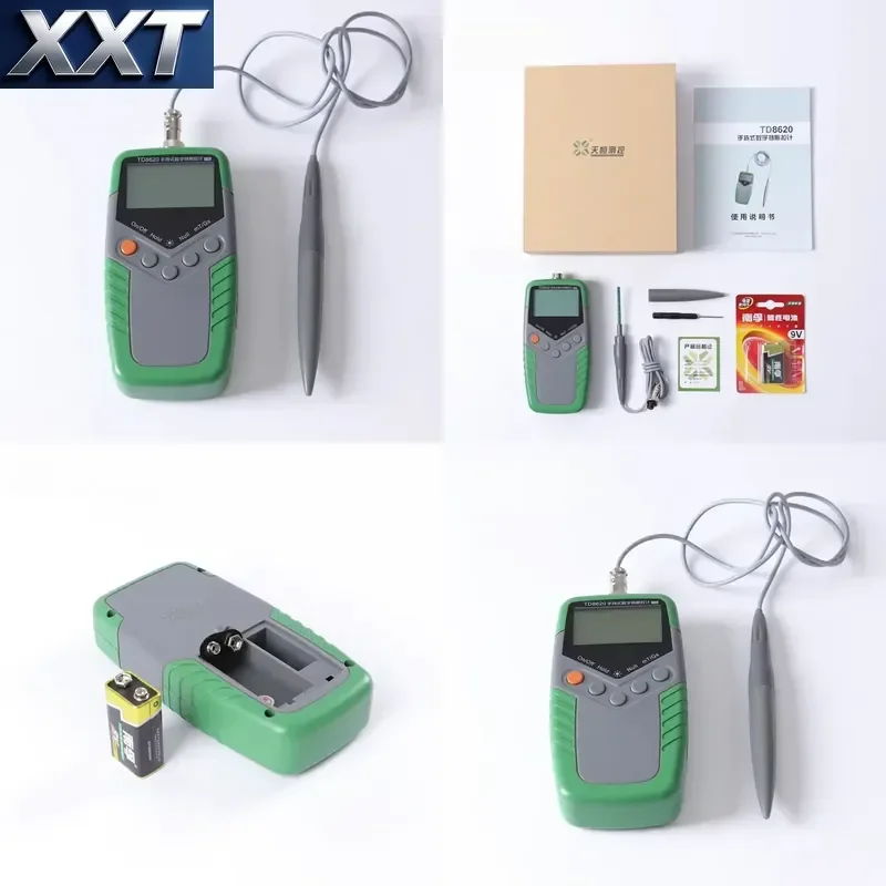 XXT 2026 Hot Sell High-Quality Gauss Meter Class 5 Accuracy Magnetometer With USB Magnetic Field Testing Function