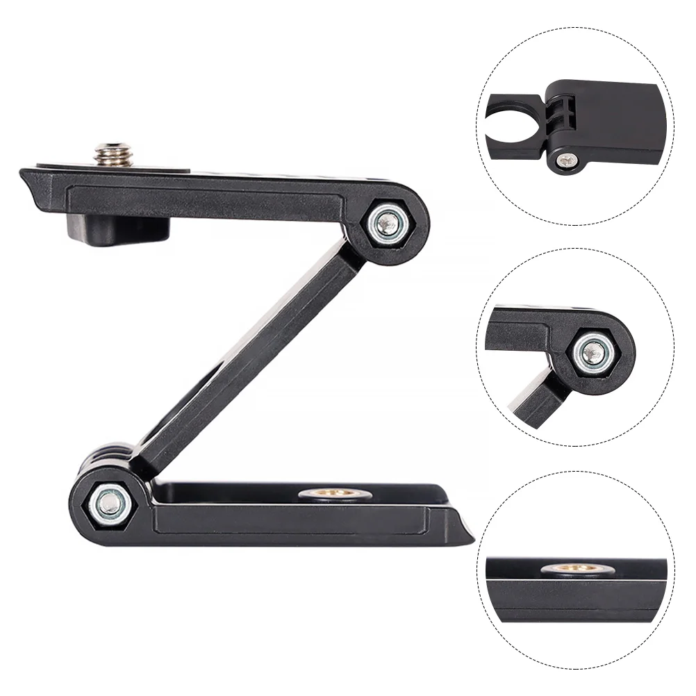 

Plastic Phone Clip Tripod Mounts Camera Holder Stand Z Type Pan Bracket For Cell Phone Accessories Stabilizer Slider Video