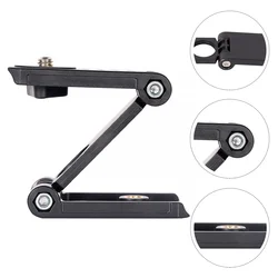 Plastic Phone Clip Tripod Mounts Camera Holder Stand Z Type Pan Bracket For Cell Phone Accessories Stabilizer Slider Video