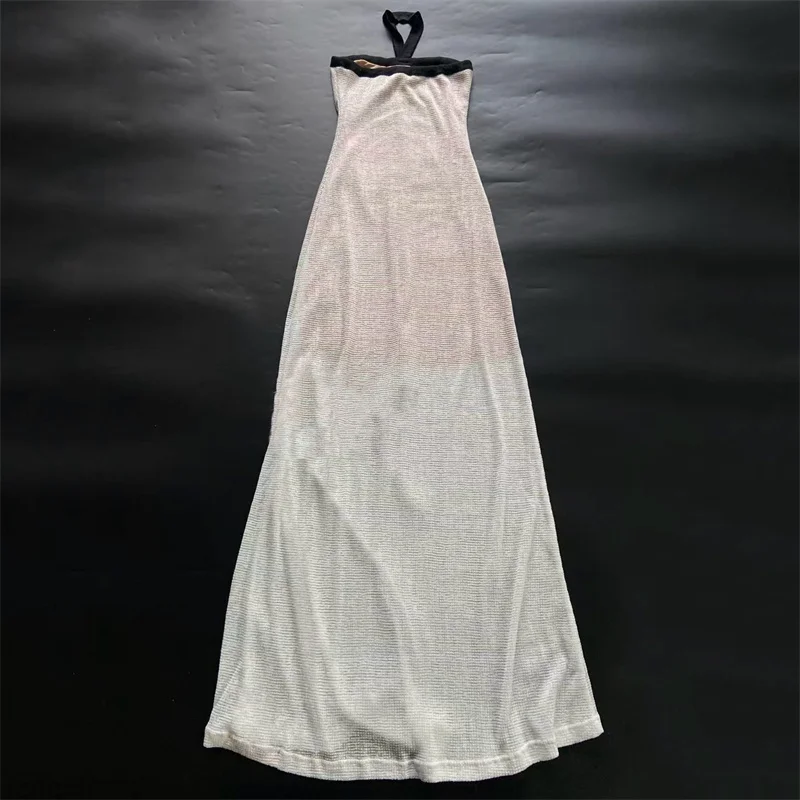 Picture 3: women's casual dresses New elastic slim fit sleeveless long dress for autumn 2026 Sexy backless hip hugging dress party dresses