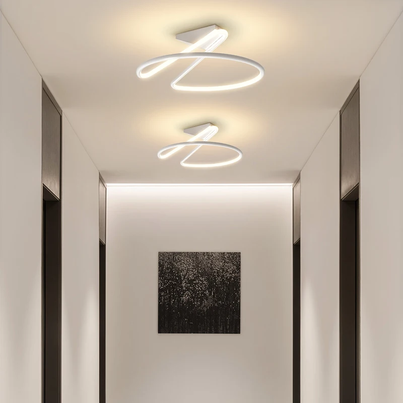 TONDI Modern Minimalist Led Chandelier For Corridor Aisle Bedroom Living Room Ceiling Lamp Lighting Fixtures