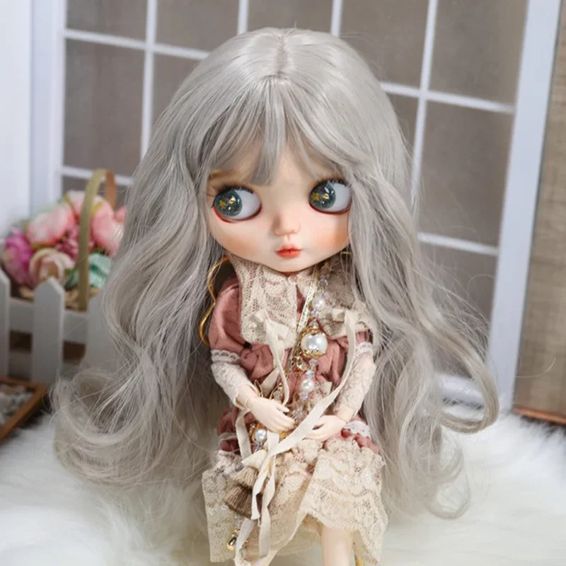 BJD Doll QBABY AMYDOLL DIANDIAN Wig is Suitable For Blythe Size Doll Accessories Wig Toys Tress Hair High Temperature Long Hair