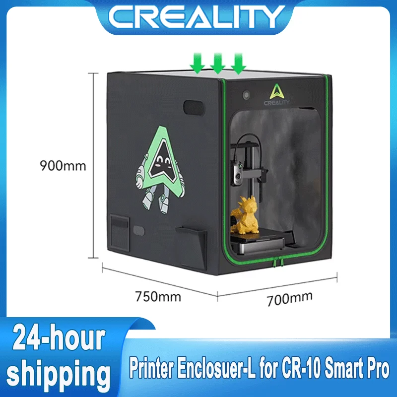 Creality Printer Enclosuer-L 700*750*900mm   Constant Temperature Fireproof & Dustproof Protective Cover for CR-10 Smart Pro