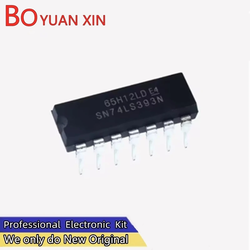 BYX 10pcs SN74LS393N SN74LS107AN SN74LS114AN SN74LS125 SN74LS126 SN74LS73AN SN74LS74AN SN74LS95BN DIP-14 74LS393 74LS125 74LS74