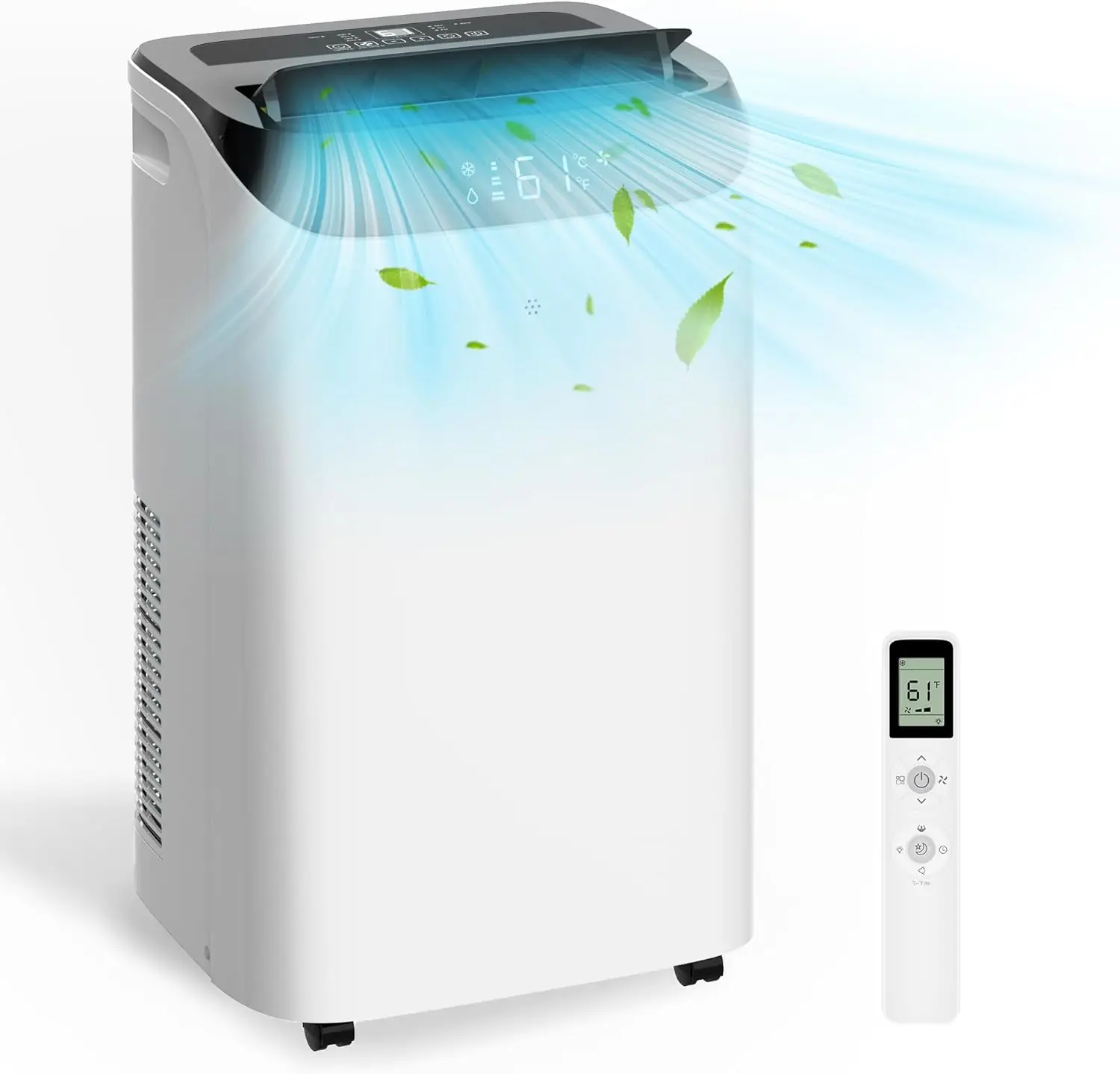 

12 000 BTU Portable Air Conditioner Cools Up to 500 Sq Ft 3 IN 1 Energy Efficient Portable AC Unit with Remote Control