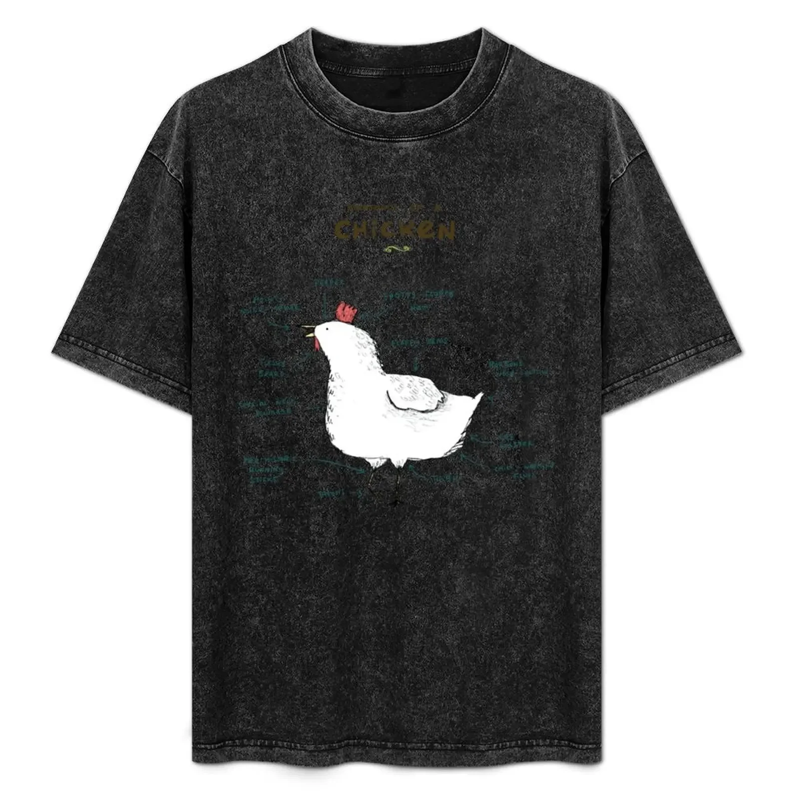 

Anatomy of a Chicken T-Shirt man t shirt graphic man t shirts graphic T-Shirt