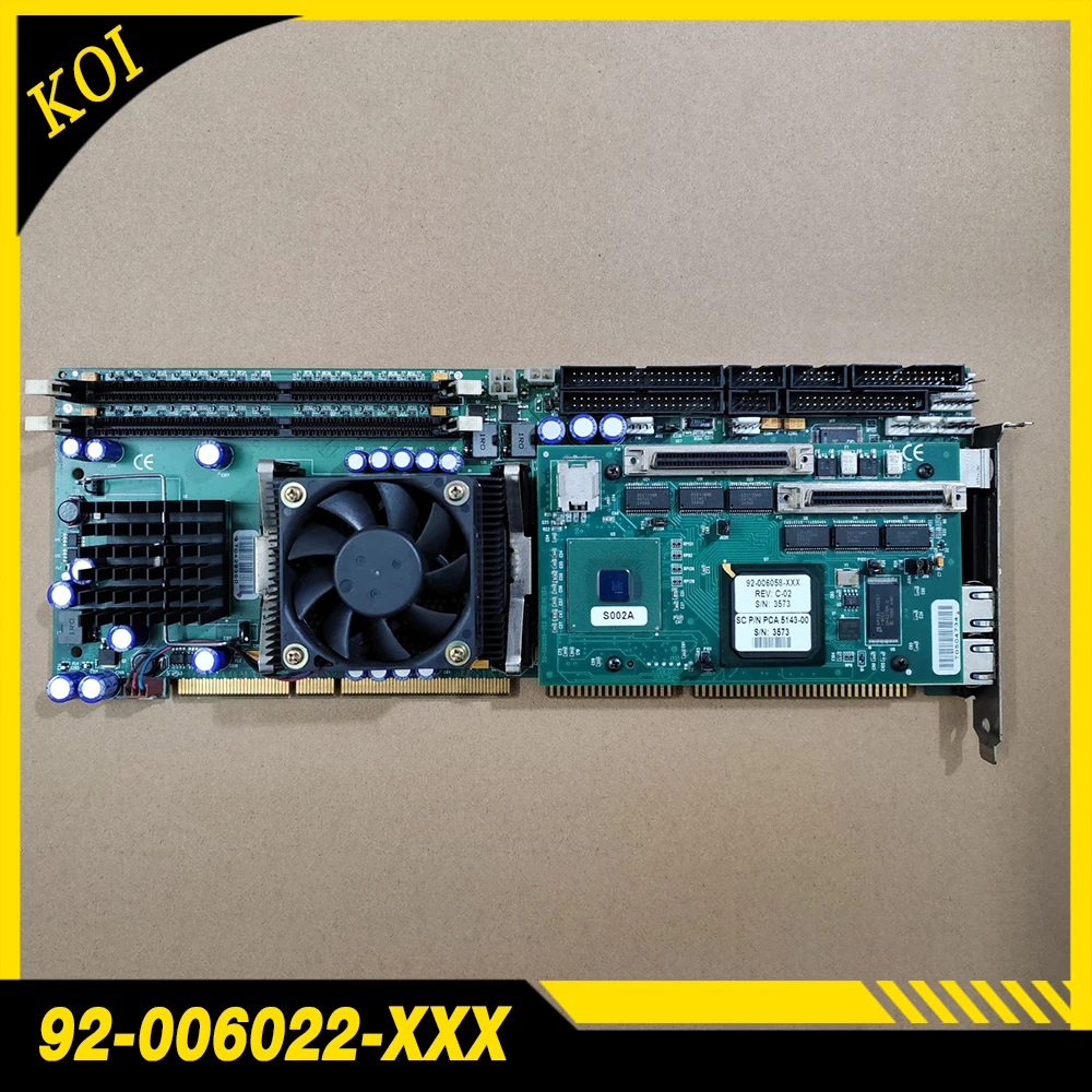 For Trenton 92-006022-XXX PCA 5144-00 Industrial Control Motherboard Dual Network Card